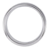 Titanium 7mm Ridged Band Size 11.5