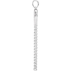 14k White Gold Mother's Key® Pendant