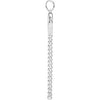 14k White Gold Mother's Key® Pendant