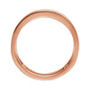 14k Rose Gold Freeform Ring Size 7