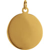 14k Yellow Gold 15.25mm St. Jude Thaddeus Medal