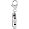 Sterling Silver Charming Animals® Paw Print Charm