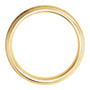 14K Yellow & White 8mm Double Milgrain Band Size 10