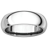 Continuum Sterling Silver 6mm Comfort Fit Band, Size 10