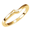 Wedding Band for Matching Engagement Ring in 14k Yellow Gold ( Size 6 )