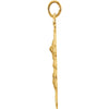 14k Yellow Gold 24.25x20.5mm St. Michael Medal