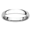 Platinum 3mm Light Comfort Fit Band, Size 6.5