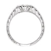 14k White Gold 1/4 CTW Diamond Band, Size 6