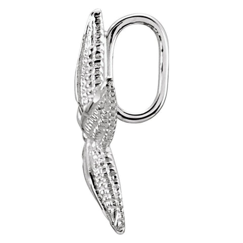 Sterling Silver Starfish Pendant