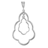 Precious Metal Fashion Pendant in Sterling Silver