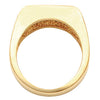 14K Yellow & White Men's Ring , Size 11