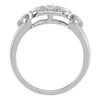 Sterling Silver .05 CTW Diamond Ring Size 8