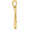 14k Yellow Gold Freeform Pendant