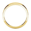 10k Yellow Gold 6mm Flat Tapered Band, Size 6