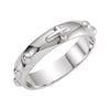Rosary Ring in Sterling Silver (Size 6)