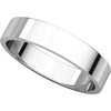 Sterling Silver 4mm Flat Band, Size 7