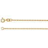 1.5 mm Solid Bead Chain Bracelet in 14k Yellow Gold ( 7-Inch )