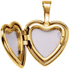 Gold Plated & Sterling Silver Prayer Locket