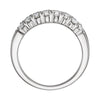 14k White Gold 1 CTW Diamond Anniversary Band, Size 7