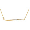 14k Yellow Gold 1/6 ctw. Diamond 17.5-inch Necklace
