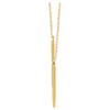 14k Yellow Gold "V" 16-18" Necklace