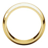 14k Yellow Gold 8mm Milgrain Band, Size 10