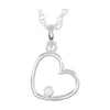 14k Rose Gold 0.02 ctw. Diamond 18-inch Necklace