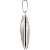 Sterling Silver 15mm .010 CTW Diamond Heart Locket