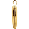 14k Yellow Gold 20.75x19.25mm Child & Mother Heart Locket