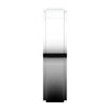 14k White Gold 5mm Flat Edge Band, Size 8