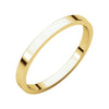 02.00 mm Flat Band in 14K Yellow Gold ( Size 9 )