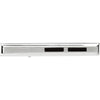Stainless Steel Tie Bar With Black Enamel