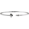 14k White Gold 1/2 CTW Diamond Pavé 7" Bracelet