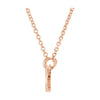 14k Rose Gold "Amore" 16.25" Necklace