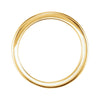 14k Yellow Gold Solstice Solitaire® 1.5-2.0 CT Tapered Bombé Band, Size 6