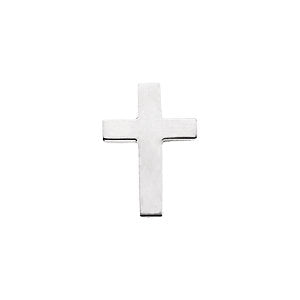 14k Yellow Gold 18x12mm Cross Lapel Pin