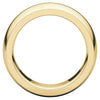 18k Yellow Gold 8mm Heavy Comfort Fit Band, Size 7