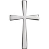 18.00x11.00 mm Cross Pendant in 14K White Gold