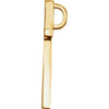14k Yellow Gold 17.75x11.25 Cross Pendant