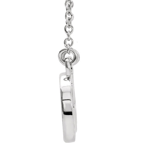 14k Rose Gold Love Infinity-Inspired 17" Necklace
