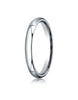 Benchmark-14K-White-Gold-3mm-High-Dome-Heavy-Comfort-Fit-Wedding-Band-Ring--Size-4--HDCF13014KW04