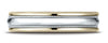 Benchmark-14K-Two-Toned-Gold-4mm-Comfort-Fit-High-Polished-Carved-Design-Wedding-Band-w/-Milgrain--Sz-6.25--CF15401314KWY06.25