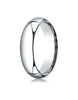 Benchmark-14K-White-Gold-6mm-High-Dome-Heavy-Comfort-Fit-Wedding-Band-Ring--Size-4--HDCF16014KW04