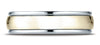 Benchmark-14K-Two-Toned-Gold-6mm-Comfort-Fit-High-Polished-Carved-Design-Wedding-Band-Ring--Size-6.25--CF1760814KWY06.25