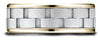 Benchmark-14k-Two-Toned-Gold-8mm-Comfort-Fit-Drop-Bevel-Sandblasted-Satin-Finish-Chain-Link-Dsn-Band--6.25--CF18849314KWY06.25
