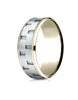 Benchmark-14k-Two-Toned-Gold-8mm-Comfort-Fit-Drop-Bevel-Sandblasted-Satin-Finish-Chain-Link-Dsn-Band--6--CF18849314KWY06
