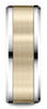 Benchmark-14k-Two-Toned-Gold-8mm-Comfort-Fit-Drop-Bevel-Satin-Finish-Design-Band--Size-6.5--CF20801014KWY06.5