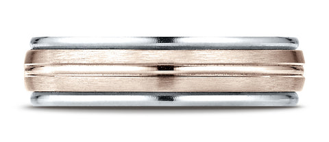 Benchmark-14k-Two-Toned-Gold-6mm-Comfort-Fit-Satin-Finish-Center-Cut-Design-Band--Size-6.25--CF21641114KRW06.25
