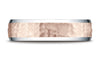 Benchmark-14k-Two-Toned-Gold-6mm-Comfort-Fit-Hammer-Finish-Beveled-Edge-Design-Band--Size-6.25--CF22630314KRW06.25