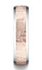 Benchmark-14k-Two-Toned-Gold-6mm-Comfort-Fit-Hammer-Finish-Beveled-Edge-Design-Band--Size-6.5--CF22630314KRW06.5